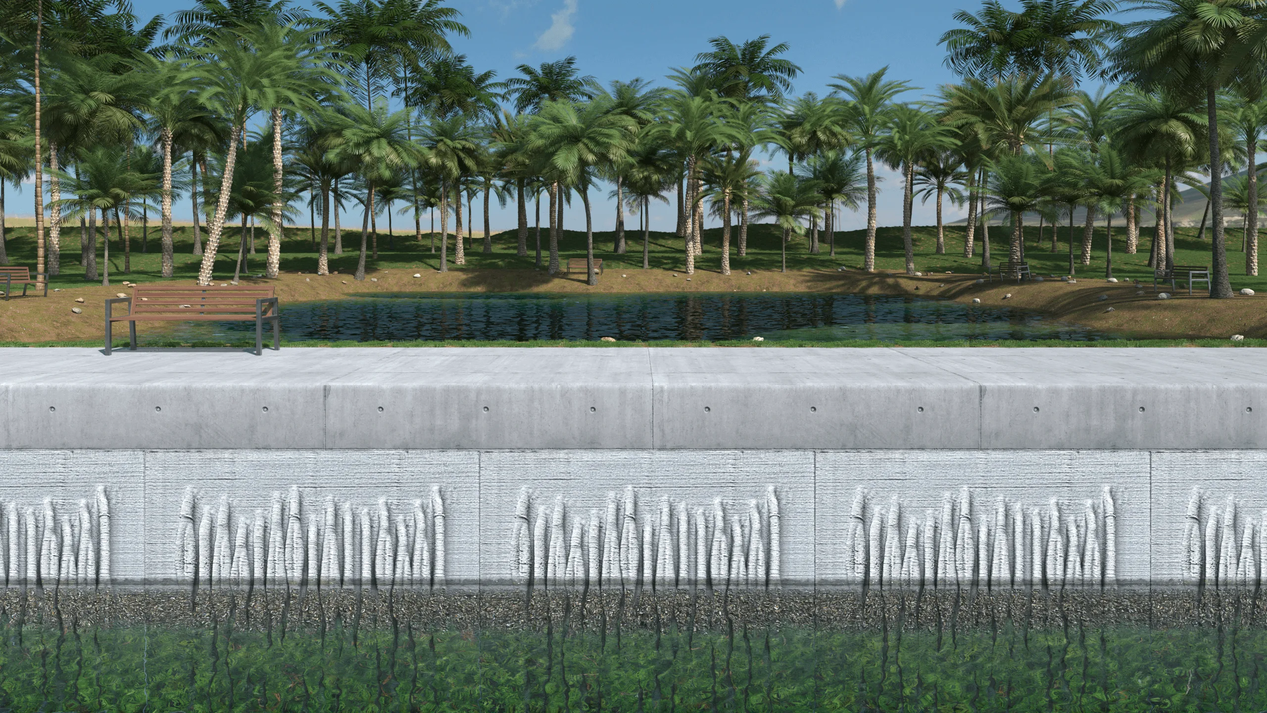 Architektonische Renderings von Seawalls · Ansicht 1