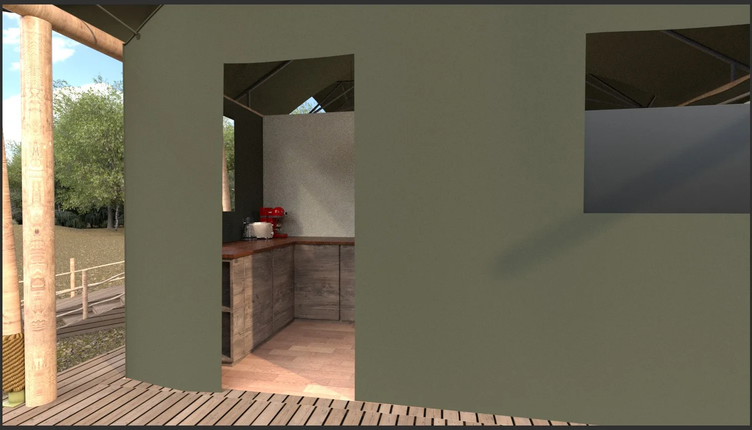 Safari-Zelt-Interieur – Barefoot Luxury Lodge