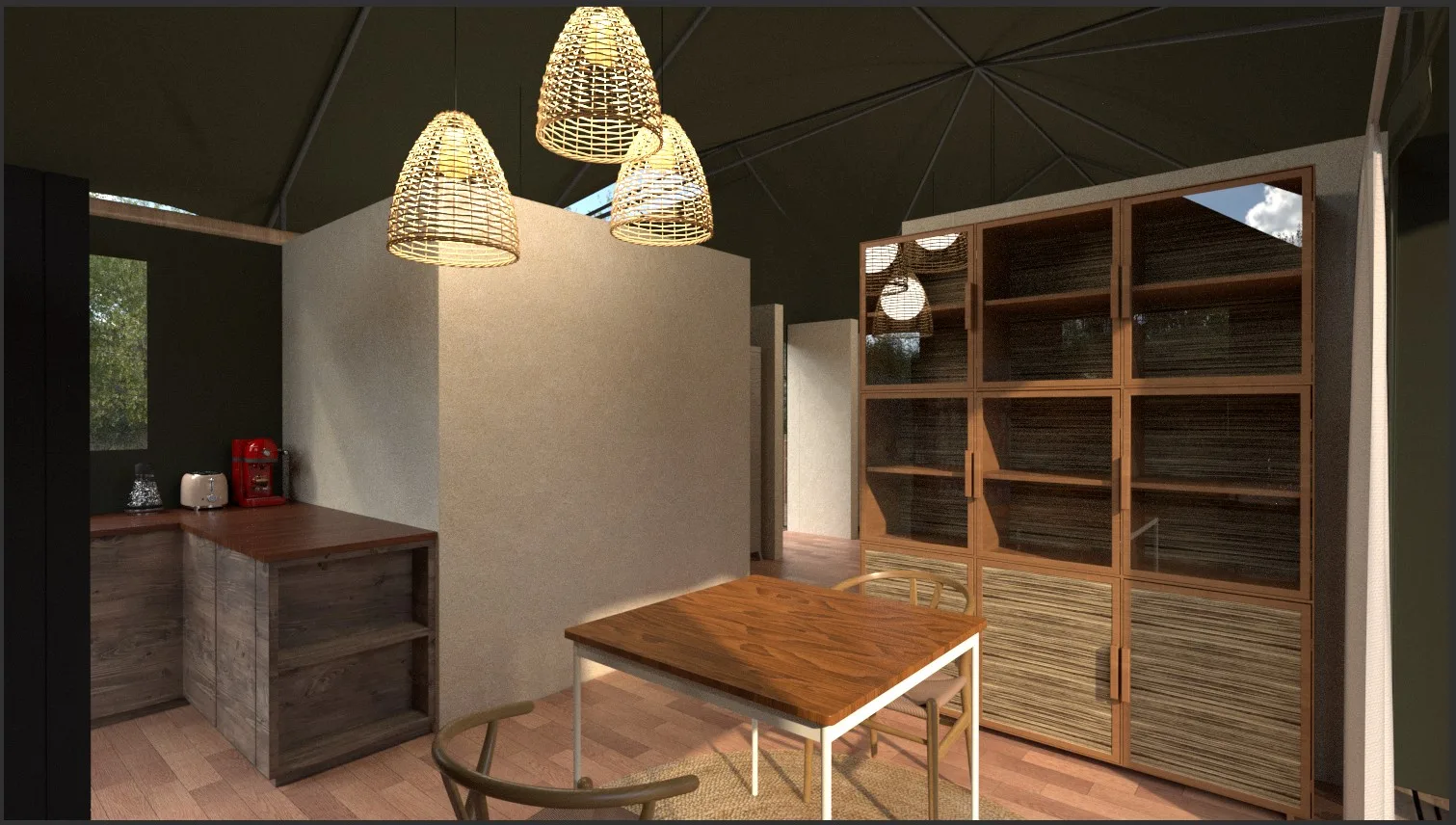 Safari-Zelt-Interieur – Barefoot Luxury Lodge
