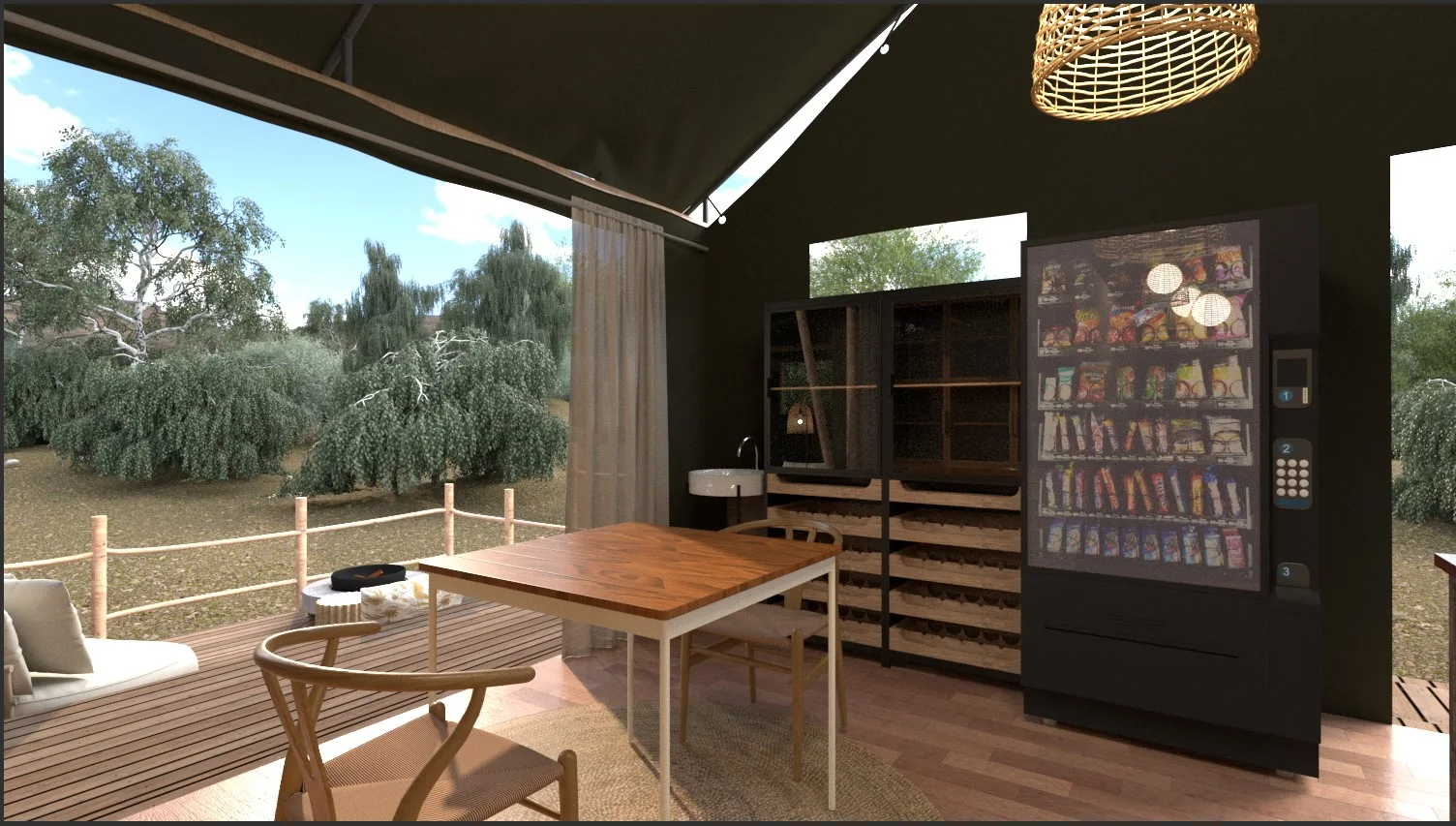 Safari-Zelt-Interieur – Barefoot Luxury Lodge