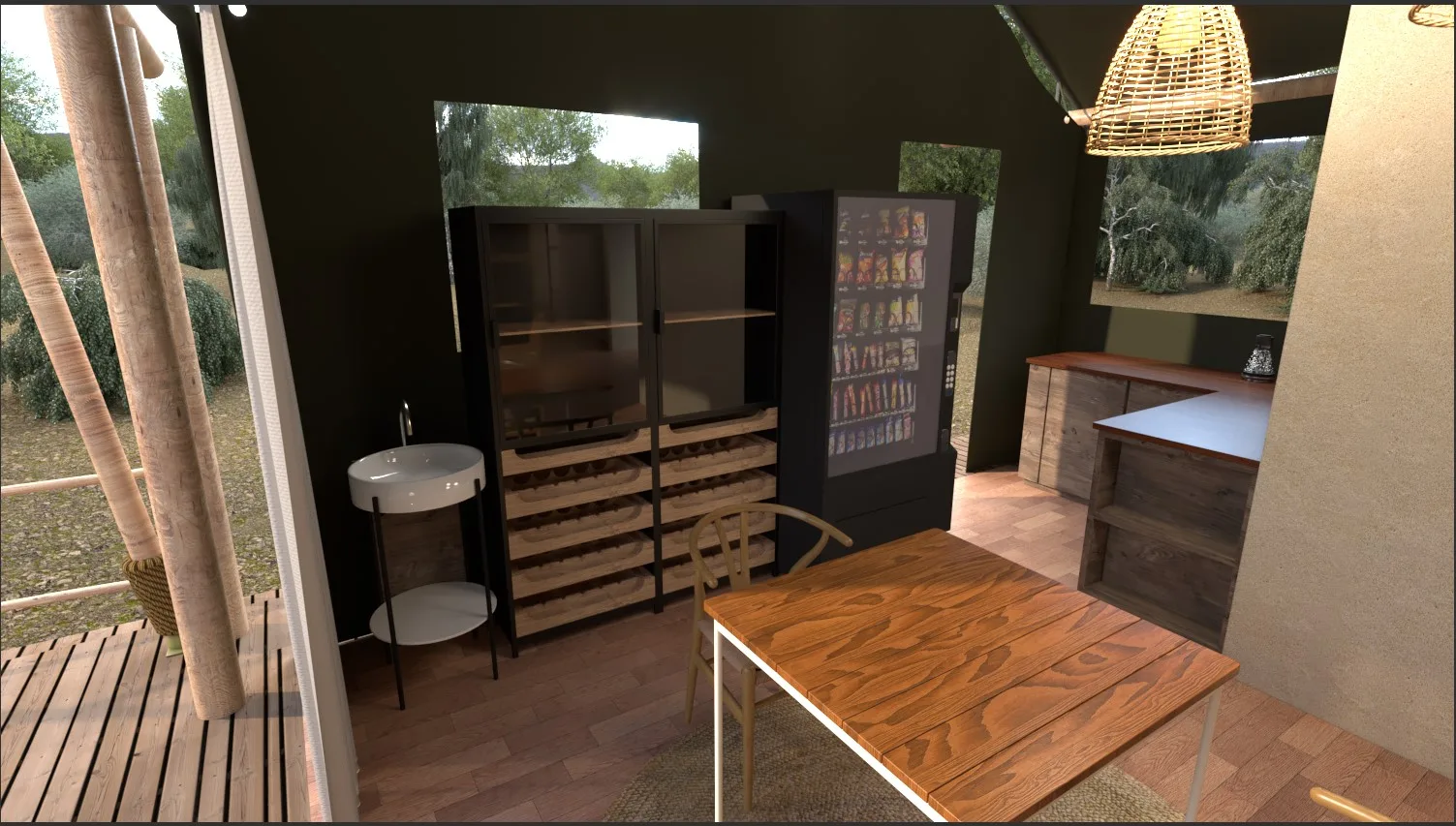 Safari-Zelt-Interieur – Barefoot Luxury Lodge