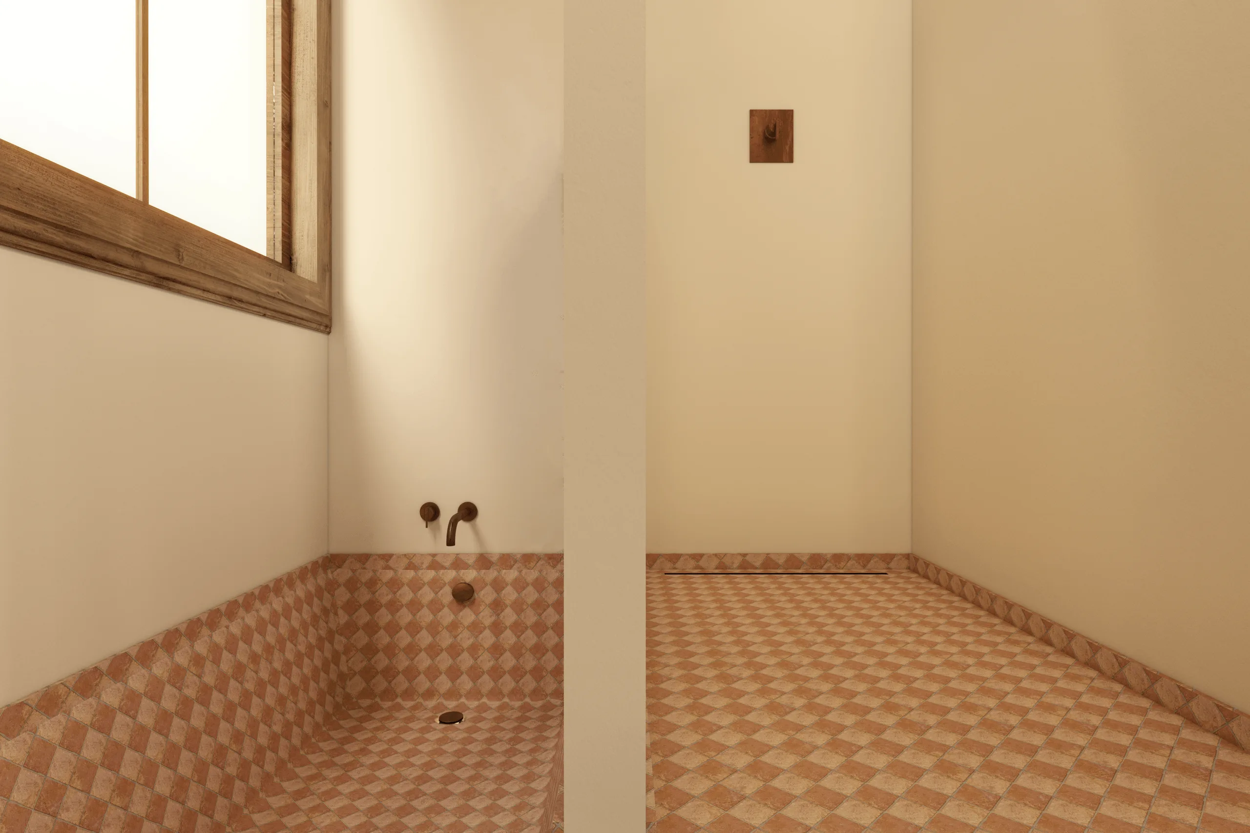 Klassisches Haus im spanisch-kolonialen Stil – Innenraumdesign