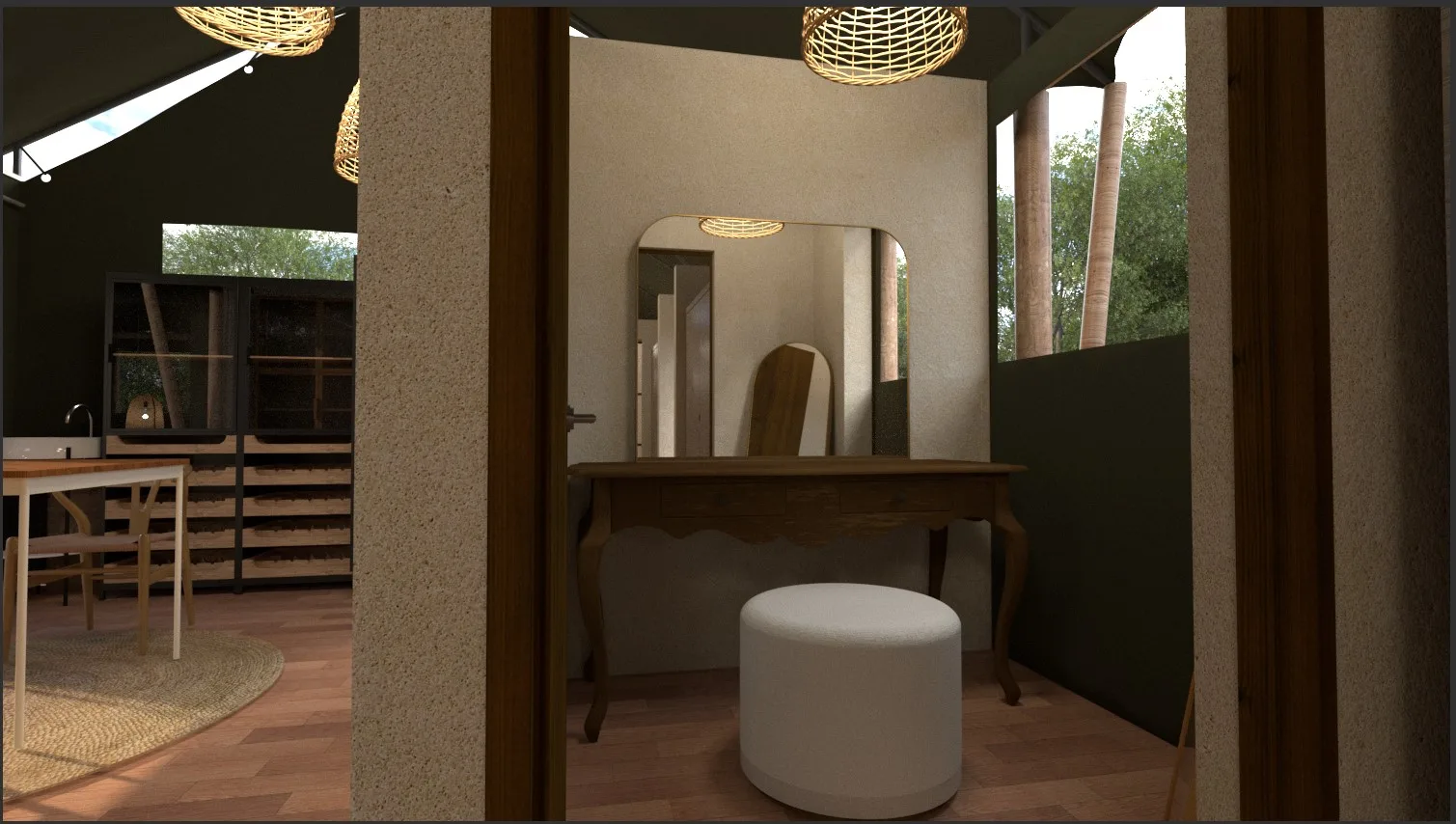 Safari-Zelt-Interieur – Barefoot Luxury Lodge