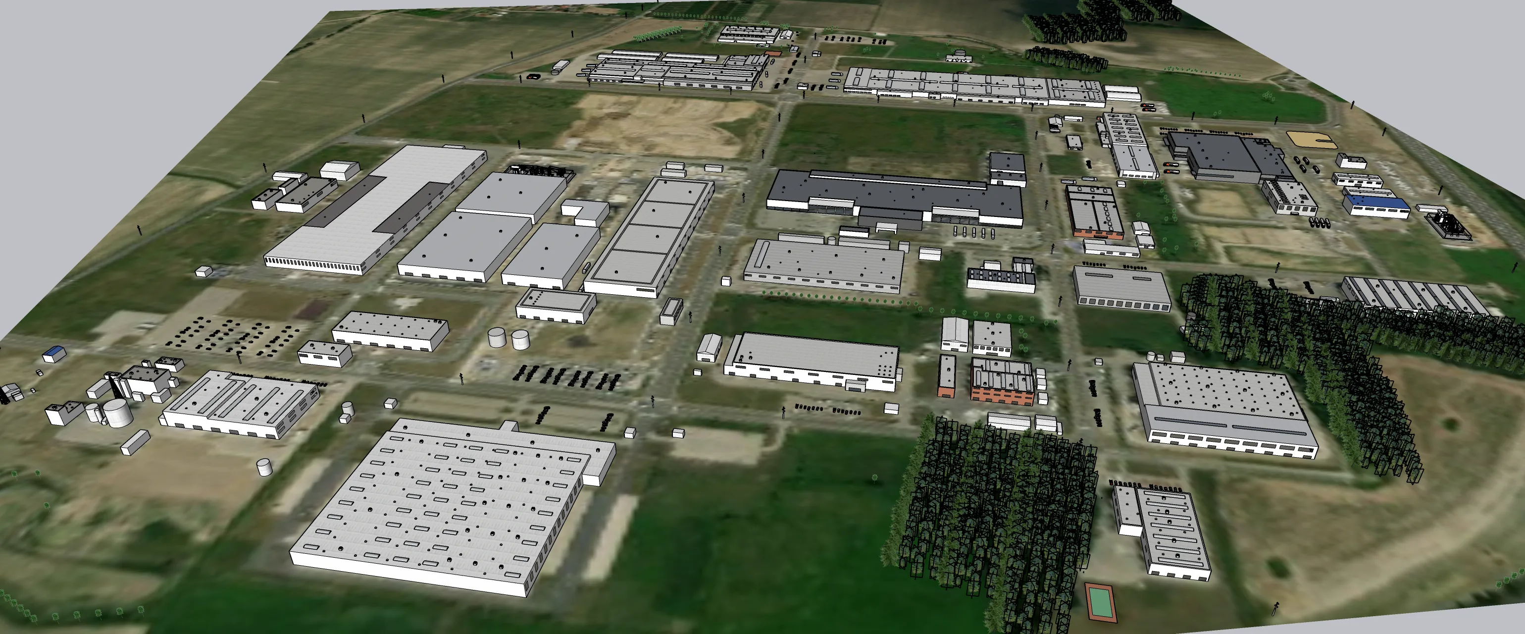 Multi-Site 3D-Umgebungsmodellierung · Ansicht 3