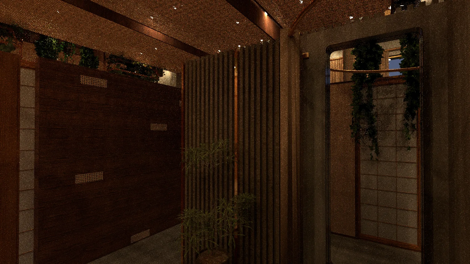 Koreanisches Spa – Innenraumdesign