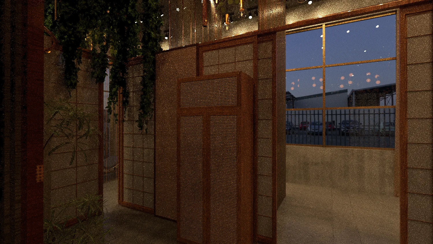 Koreanisches Spa – Innenraumdesign
