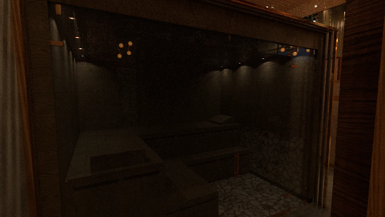 Koreanisches Spa – Innenraumdesign