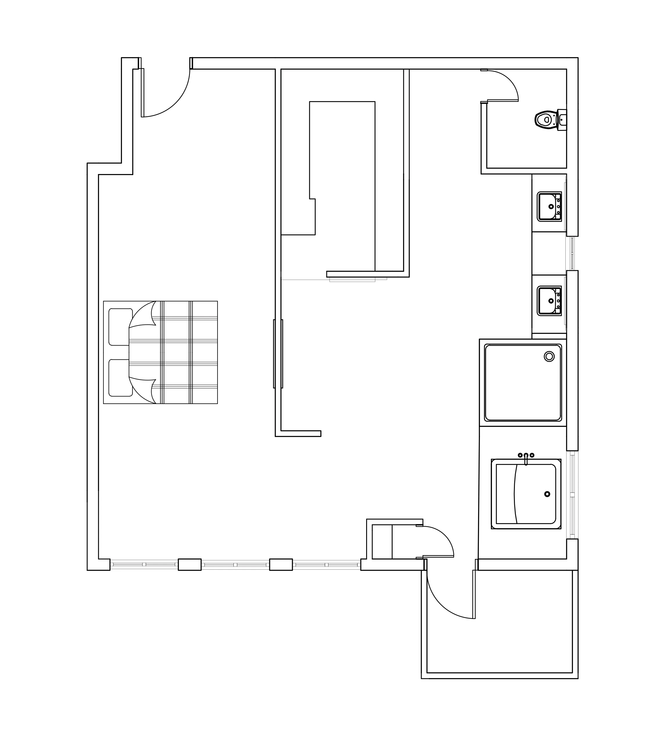Private Bad- und Schlafzimmersuite – Renovierung · Ansicht 3