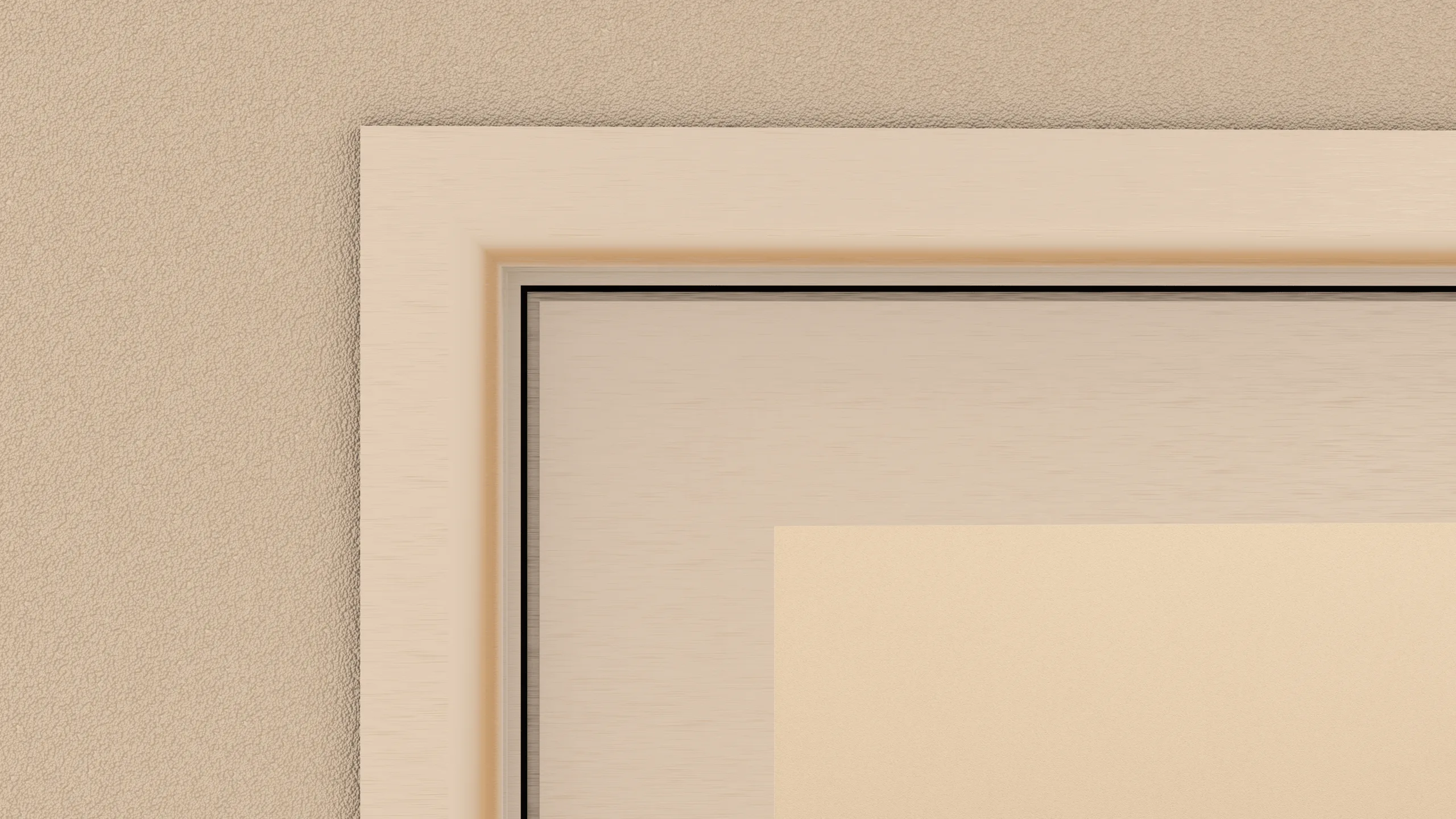 Visualisierung von Aluminium-Glastüren · Ansicht 5