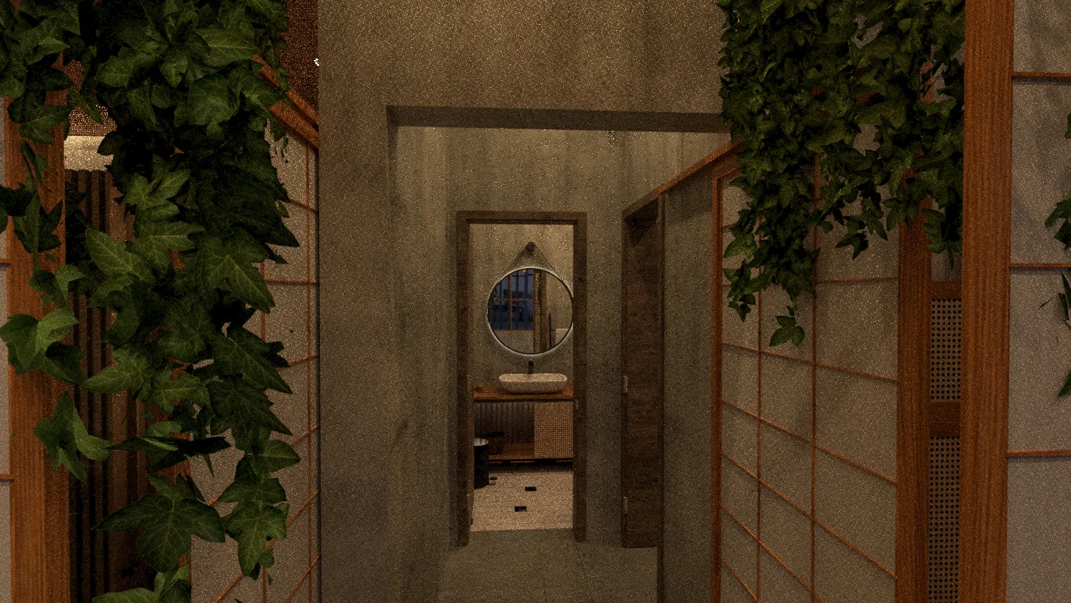 Koreanisches Spa – Innenraumdesign