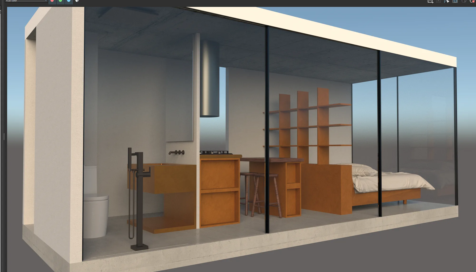 Modulare Containerhäuser – Vorentwürfe