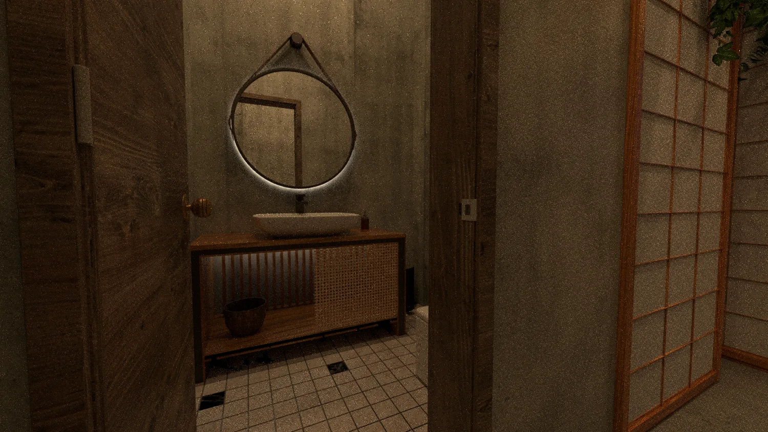 Koreanisches Spa – Innenraumdesign