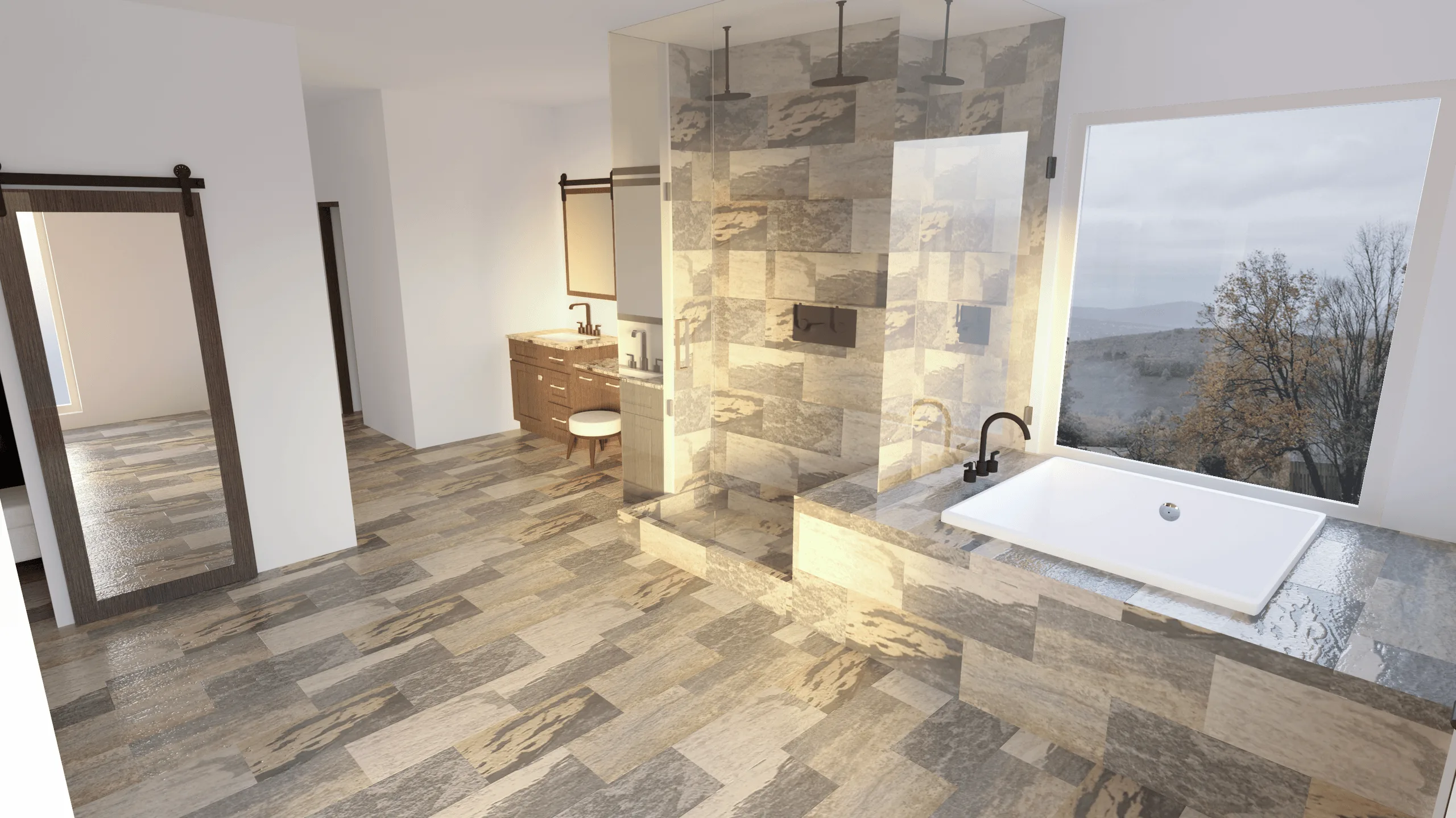 Private Bad- und Schlafzimmersuite – Renovierung