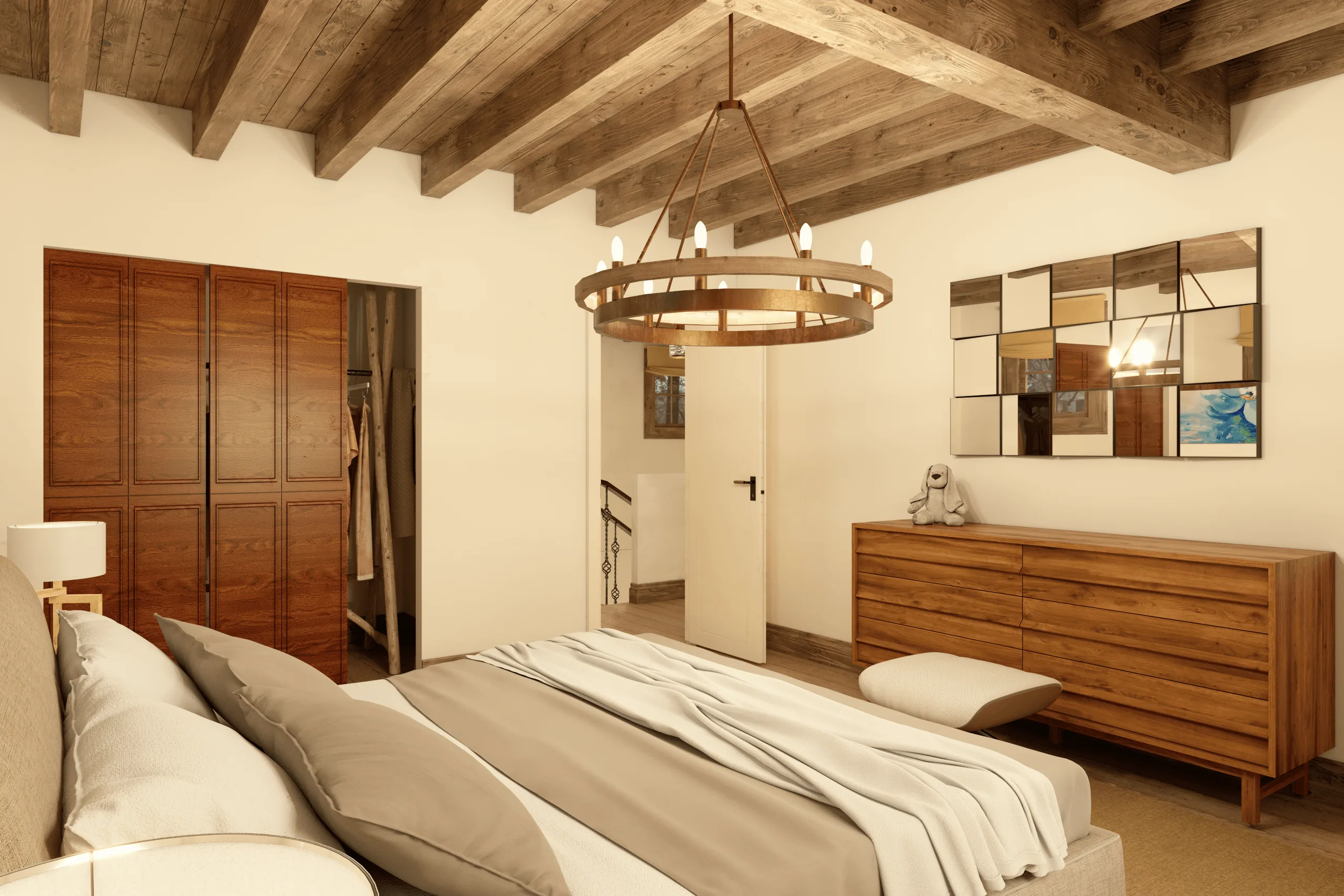 Klassisches Haus im spanisch-kolonialen Stil – Innenraumdesign