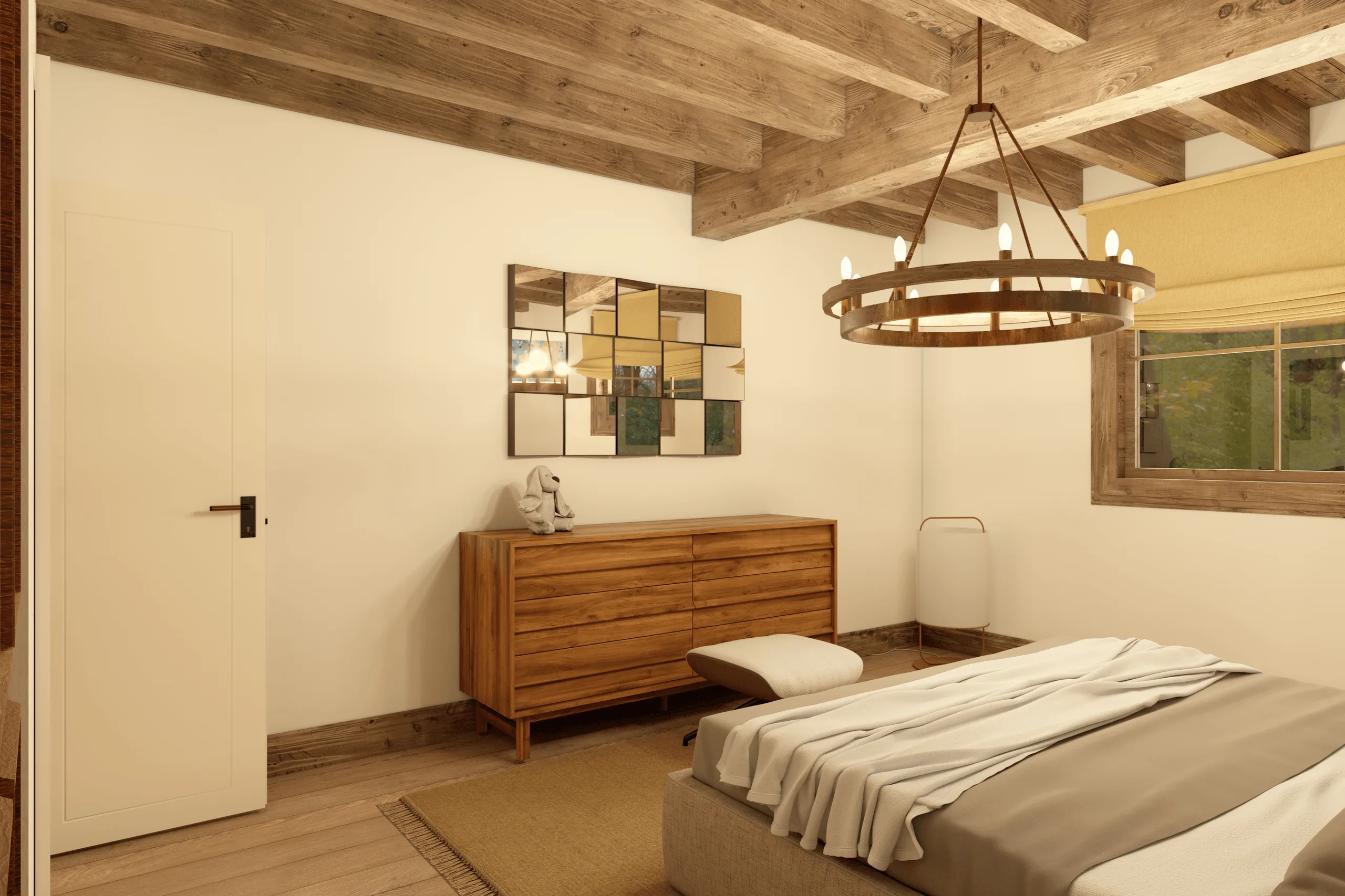Klassisches Haus im spanisch-kolonialen Stil – Innenraumdesign