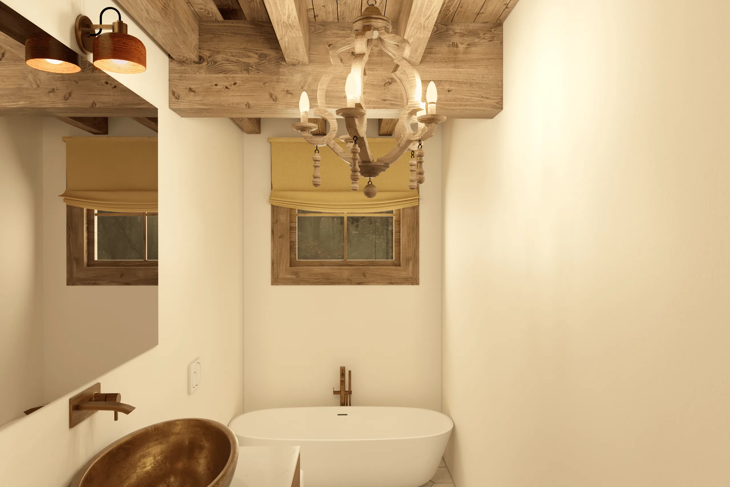 Klassisches Haus im spanisch-kolonialen Stil – Innenraumdesign