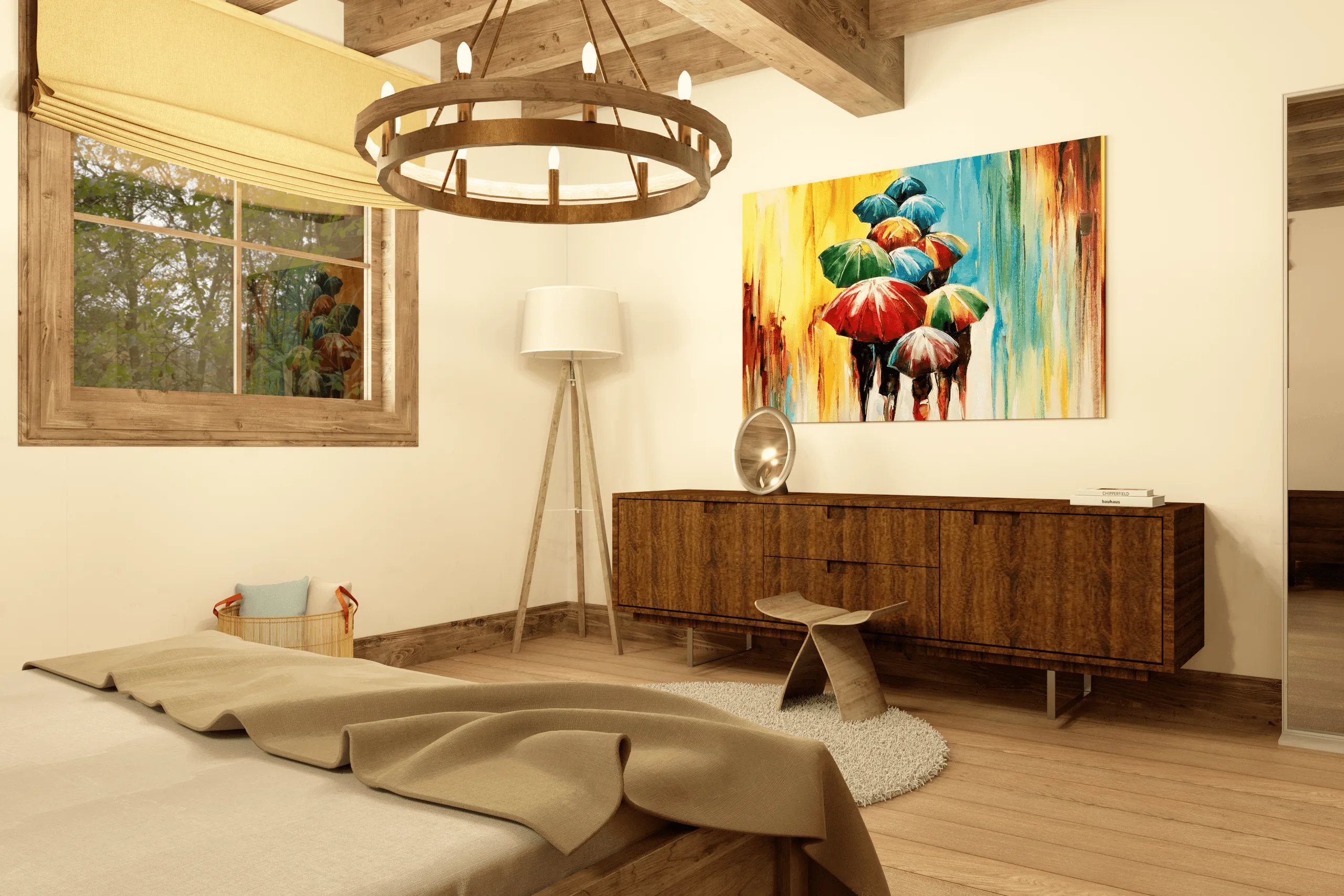 Klassisches Haus im spanisch-kolonialen Stil – Innenraumdesign
