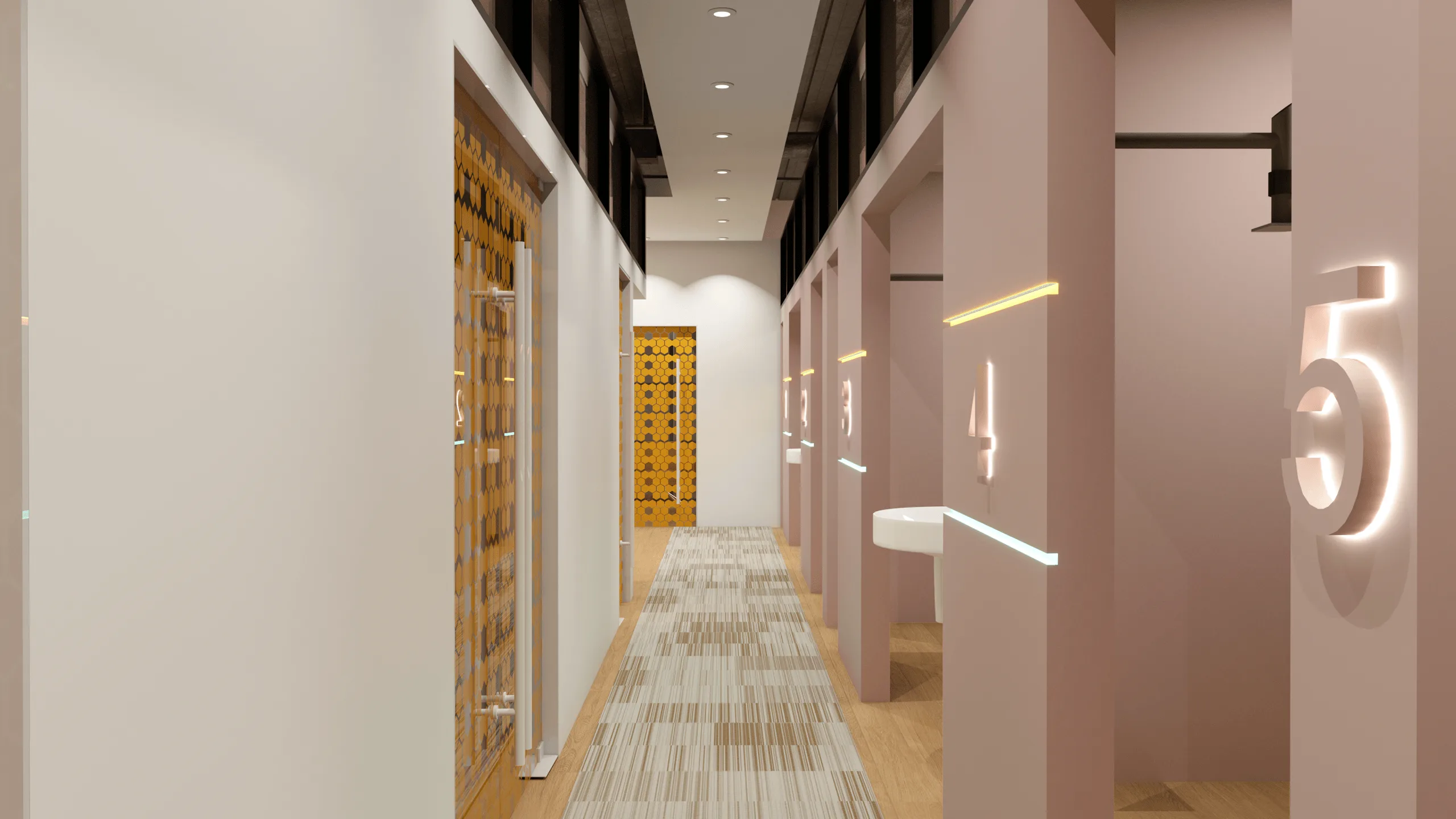 GlowUp Dentistry – Innenraumdesign · Ansicht 4