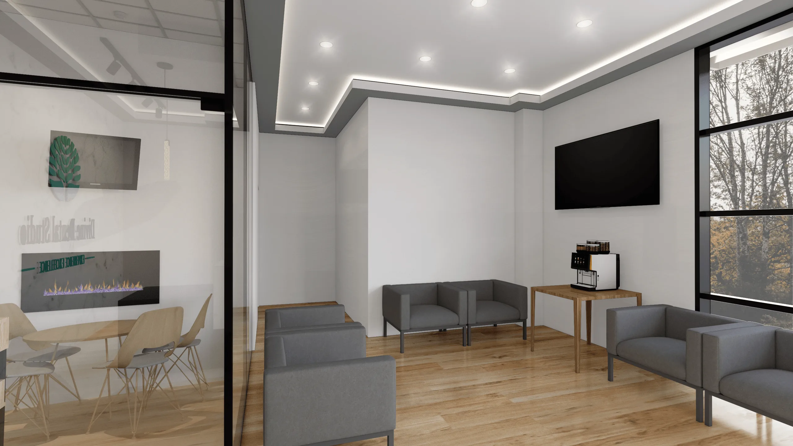 Divine Dental Studio – Innenraumdesign · Ansicht 2