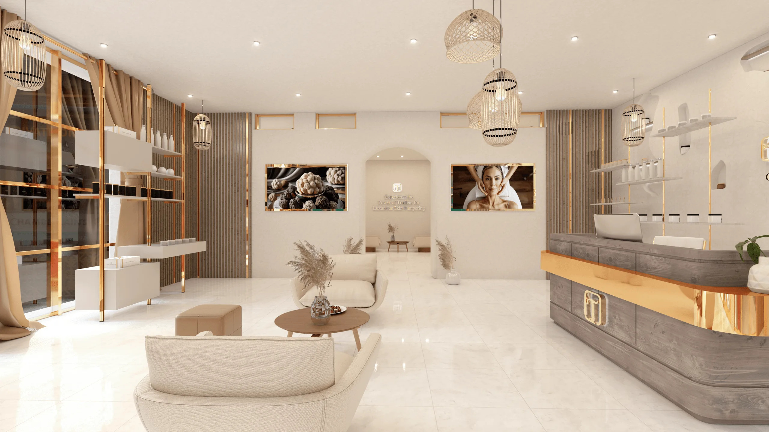 Truffoire Spa & Skincare – Innenraumdesign · Ansicht 5