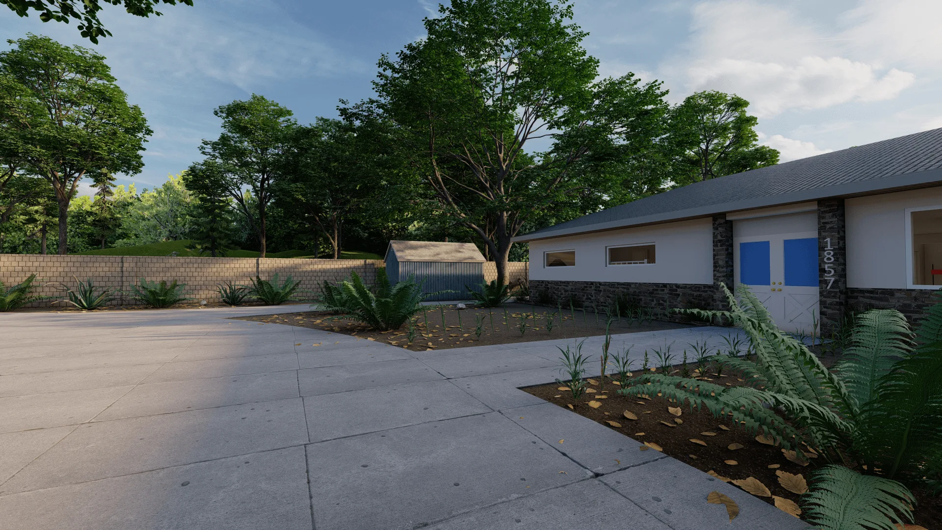 3D-Animation für Immobilien – Villa in Henderson