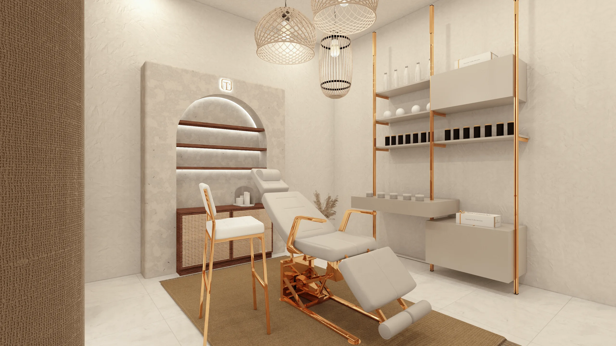 Truffoire Spa & Skincare – Innenraumdesign