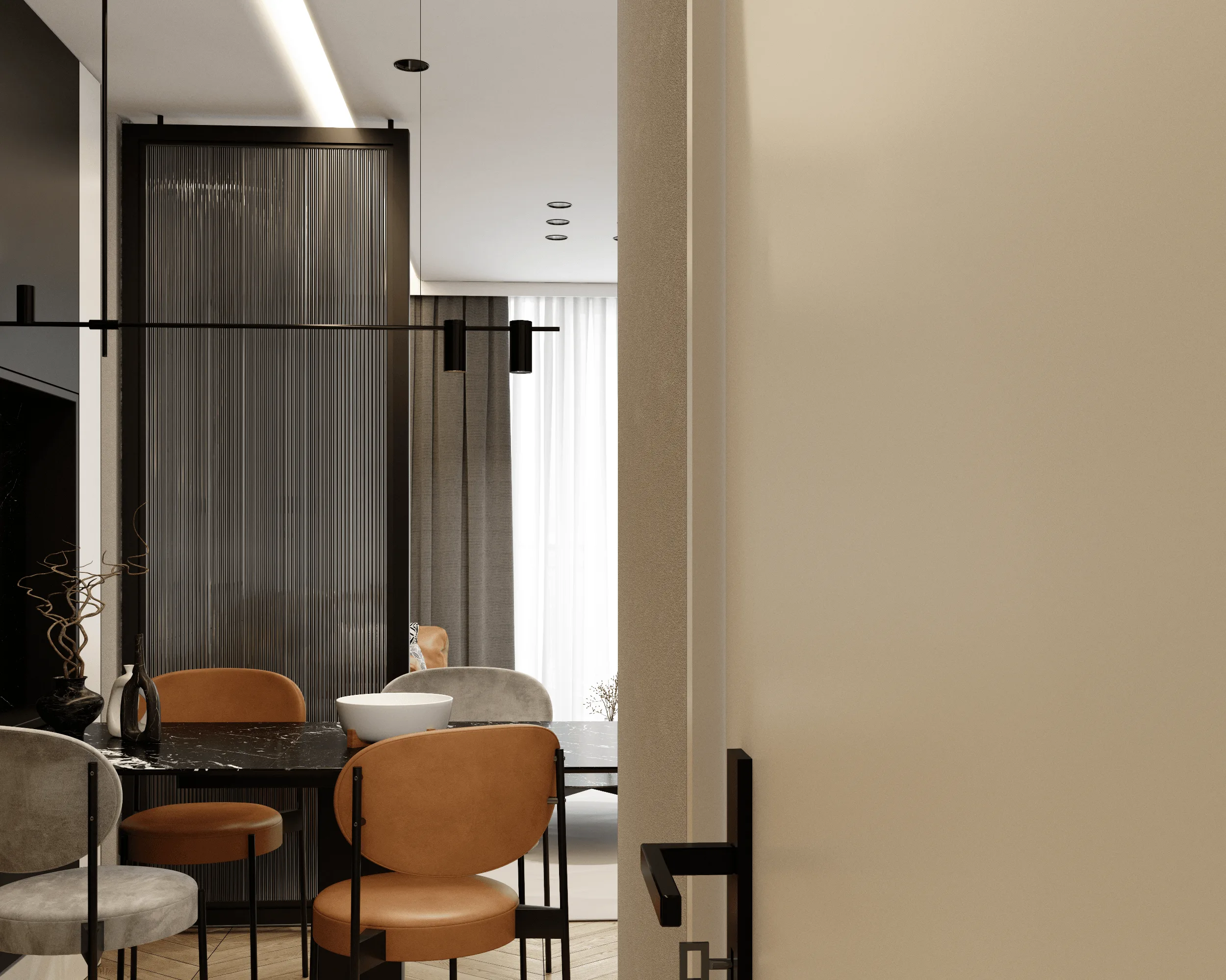 Apartment-Innenraumdesign · Ansicht 2
