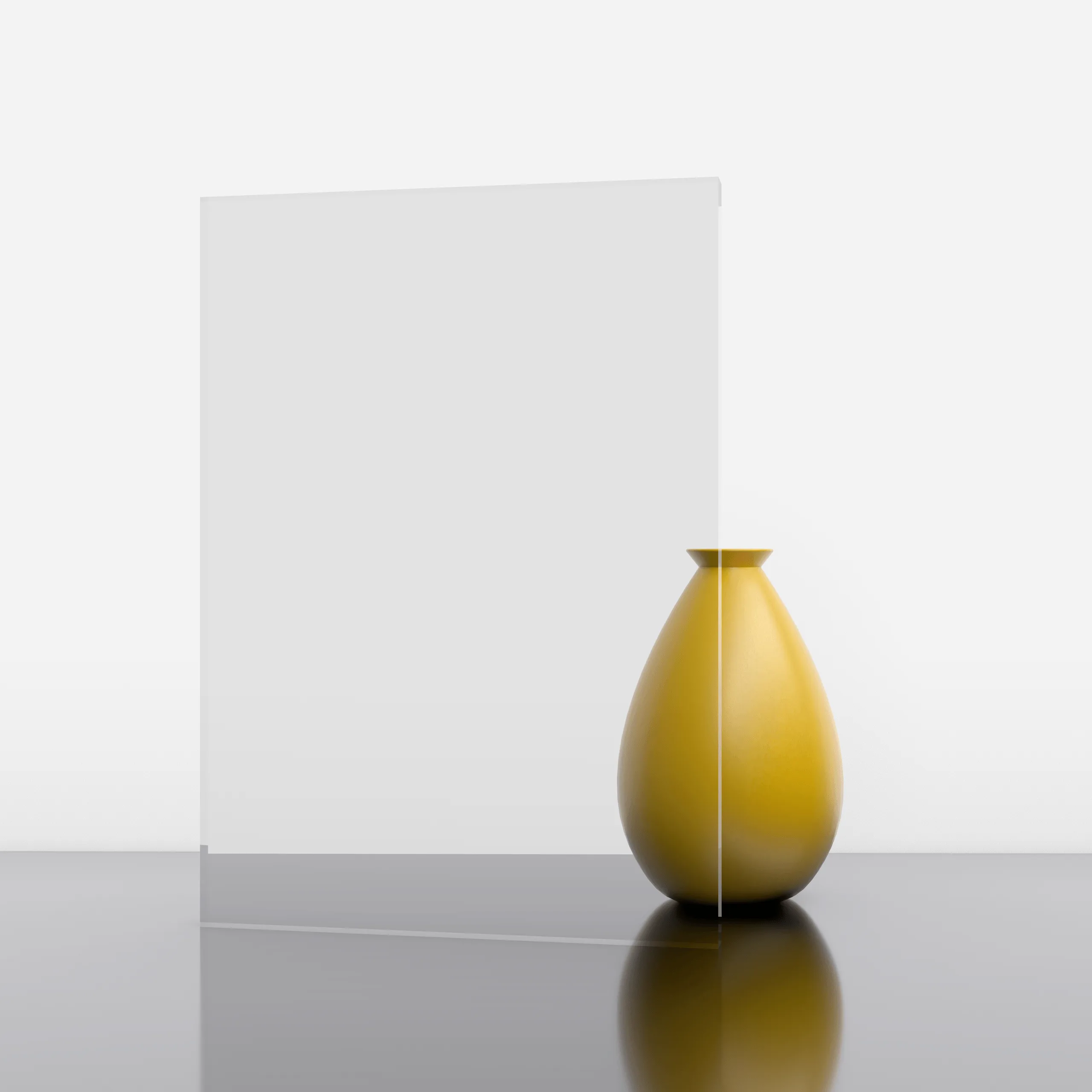 GlassOptions – Studio-Visualisierung architektonischer Glassorten · Ansicht 2