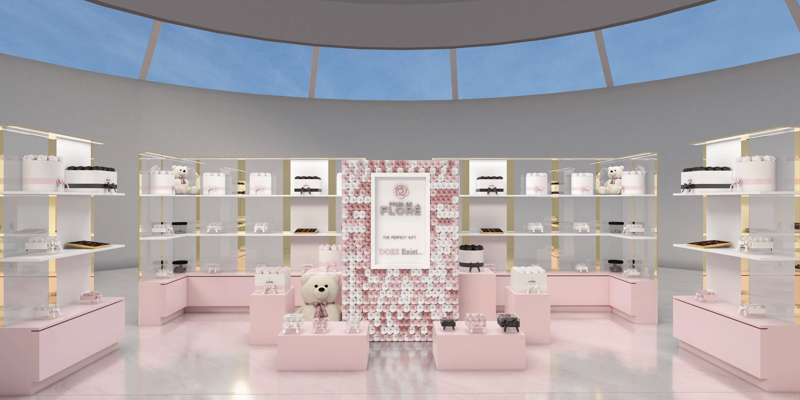 Pearl de Floré – Messestand-Design