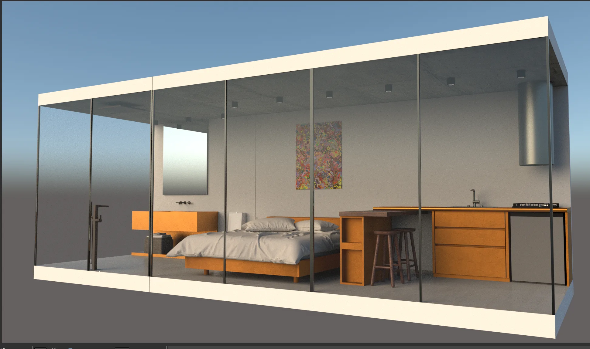 Modulare Containerhäuser – Vorentwürfe