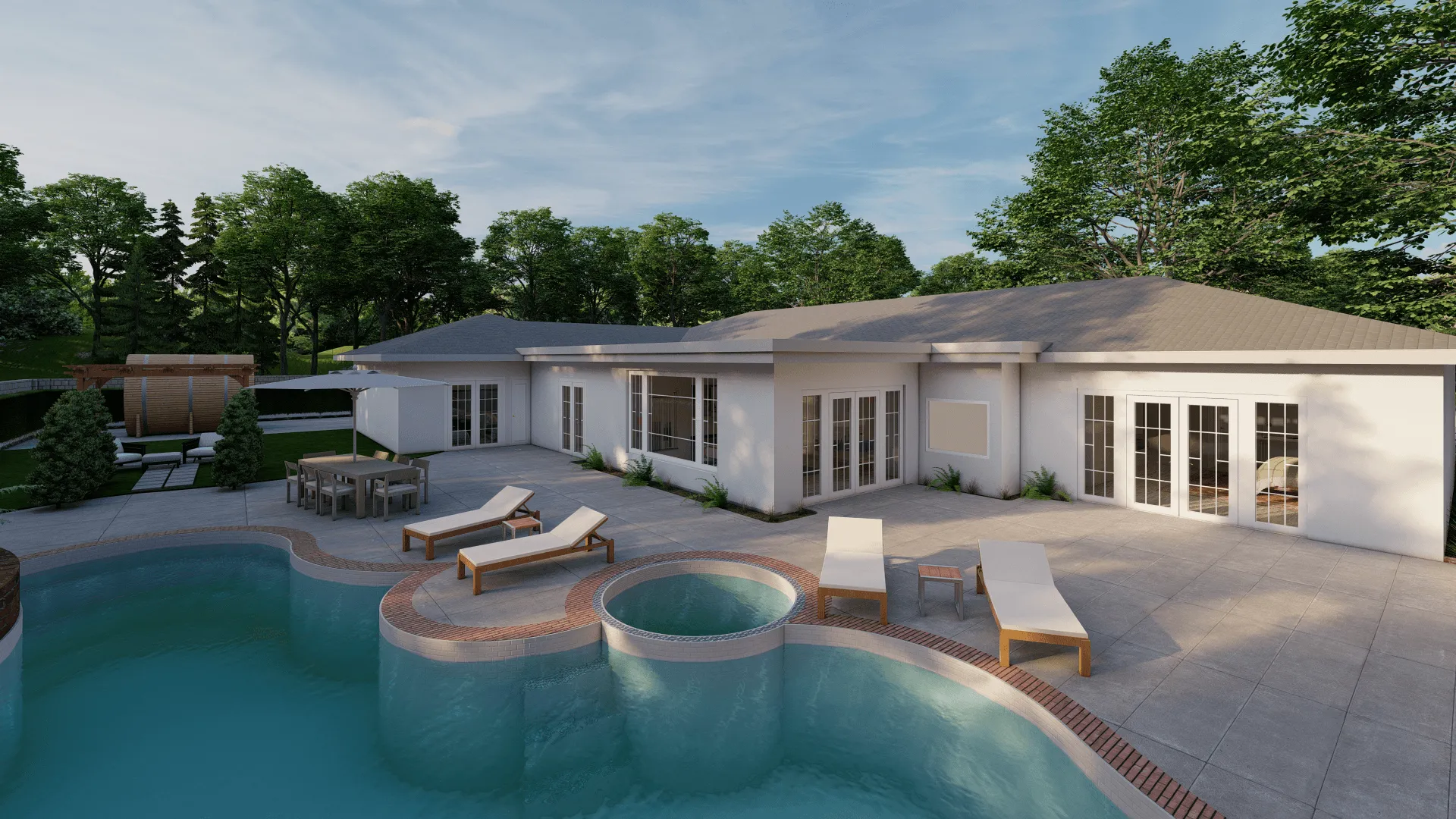 3D-Animation für Immobilien – Villa in Henderson