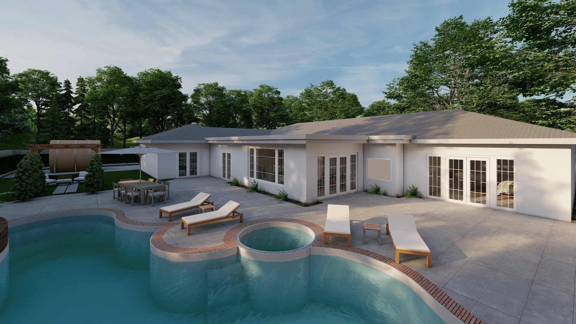 3D-Animation für Immobilien – Villa in Henderson